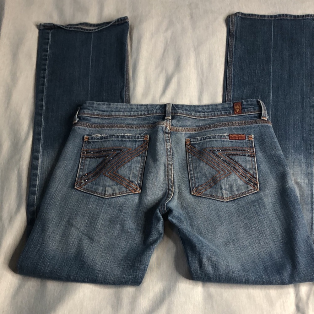 7’s studded pocket Denim size 28
